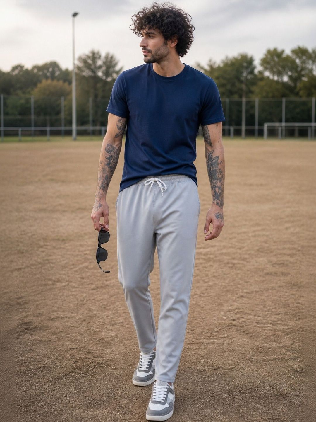 THE BEETEL HOUSE Men Regular Fit Training Track Pants-picture-35
