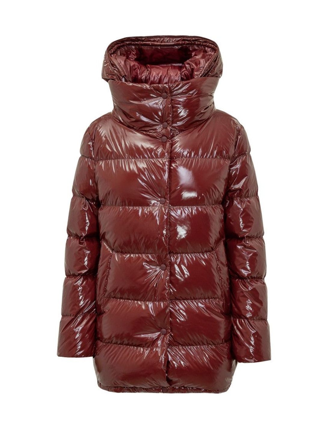 Herno Women Maroon Polyamide Jackets-picture-35
