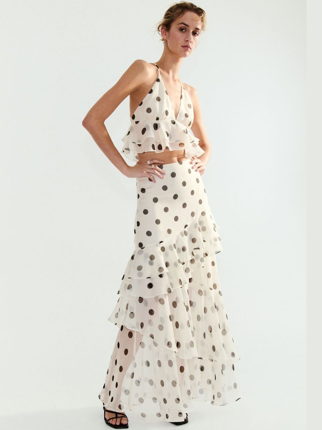 H&M Flounced Skirt