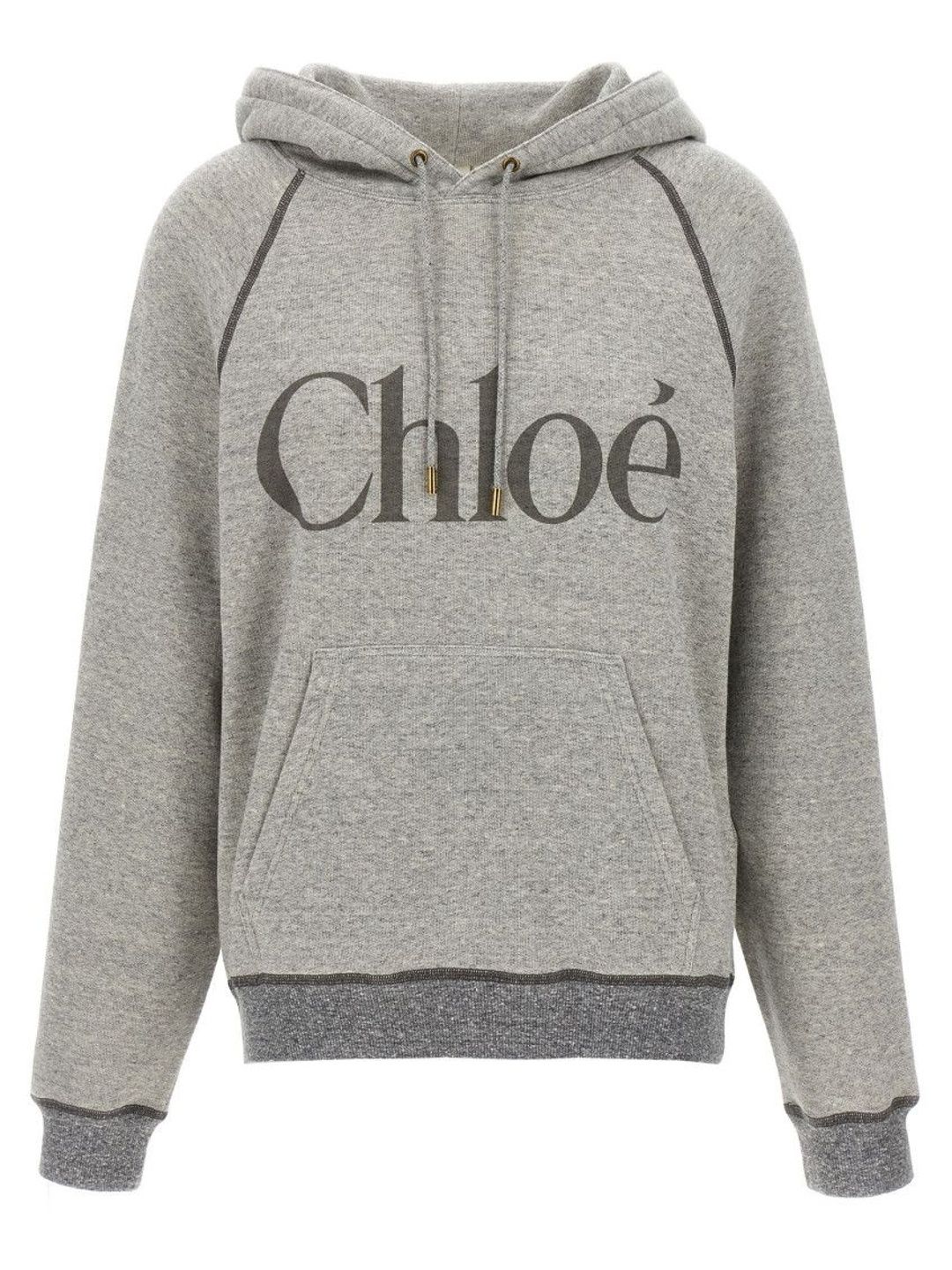 chloe Grey Logo Hoodie-picture-24