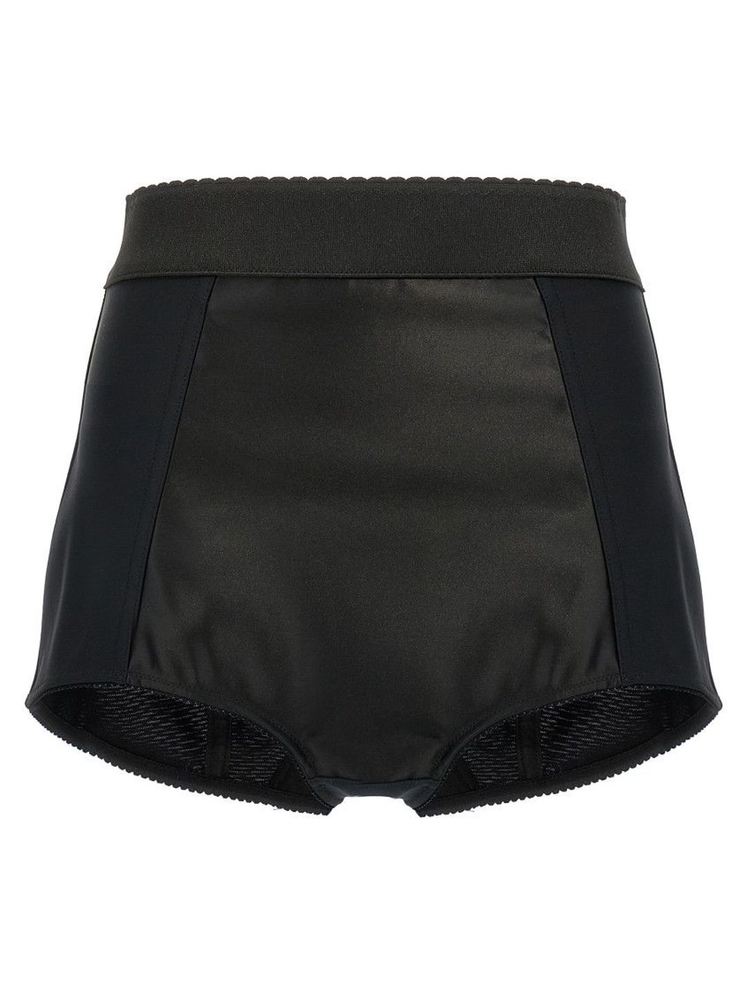 dolce & gabbana Black Satin Culottes-picture-25