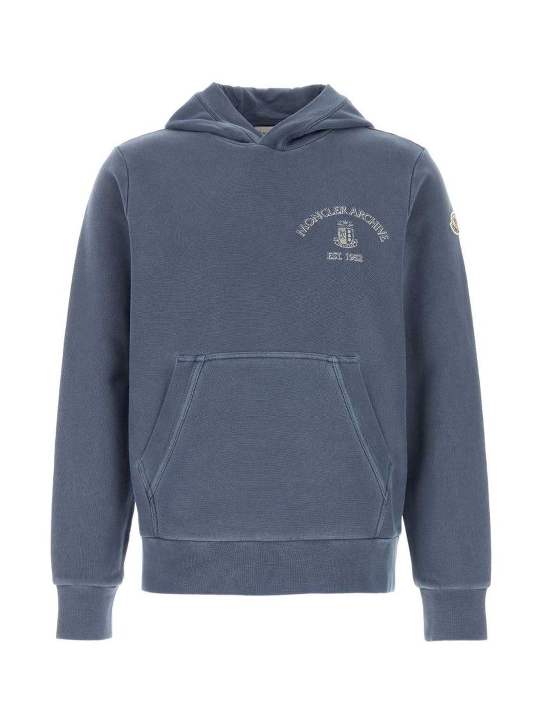 moncler Blue Logo Hoodie-picture-16