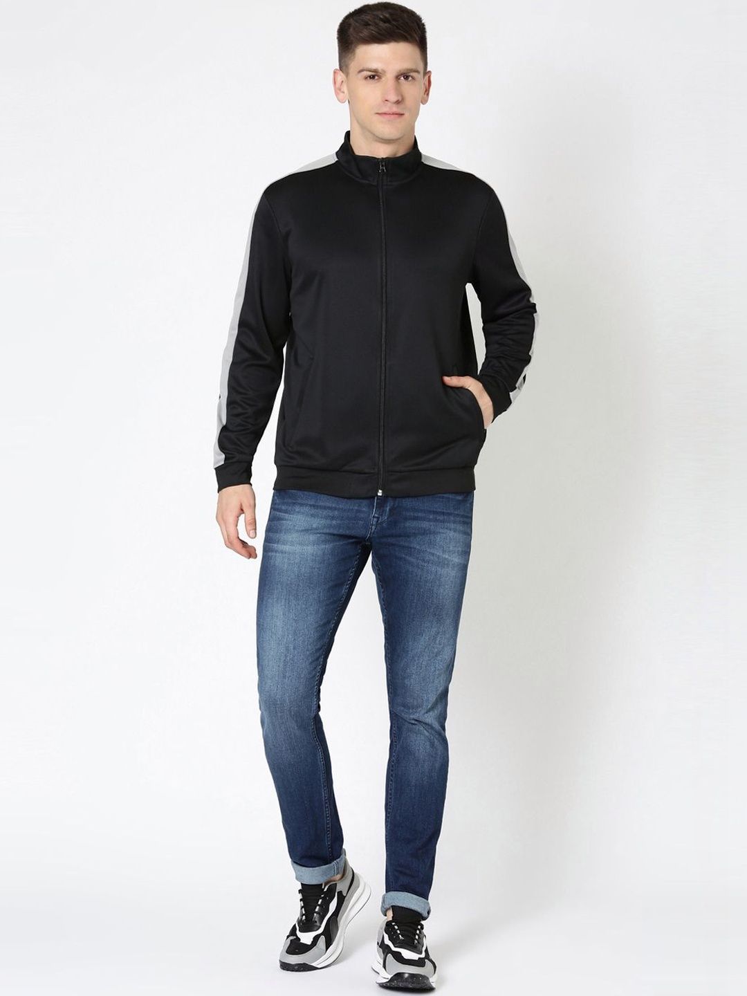 Reebok Mock Collar Track Top-image-16