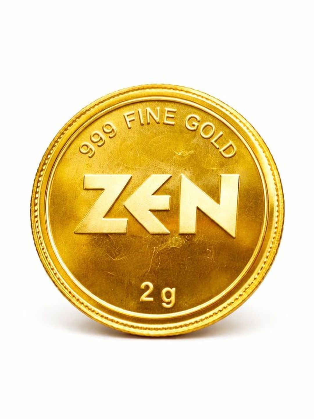 Zen Diamond India 24 KT Gold Coin- 2 gm-image-22