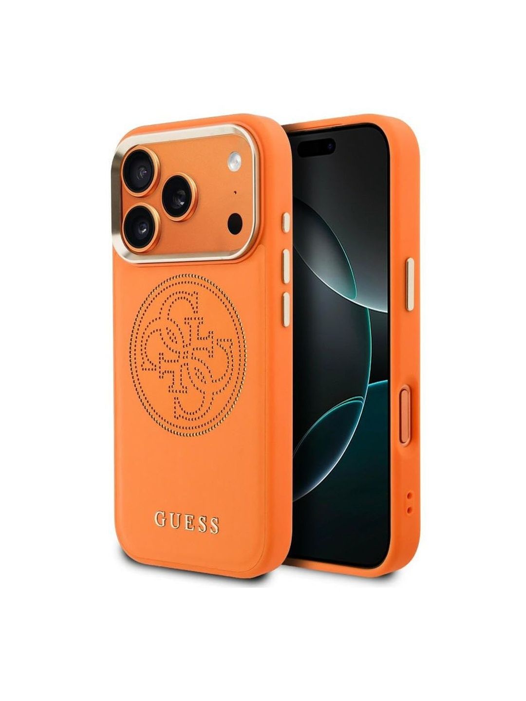 GUESS Solid Printed iPhone 17 Pro Back Case Mobile Accessories-picture-15