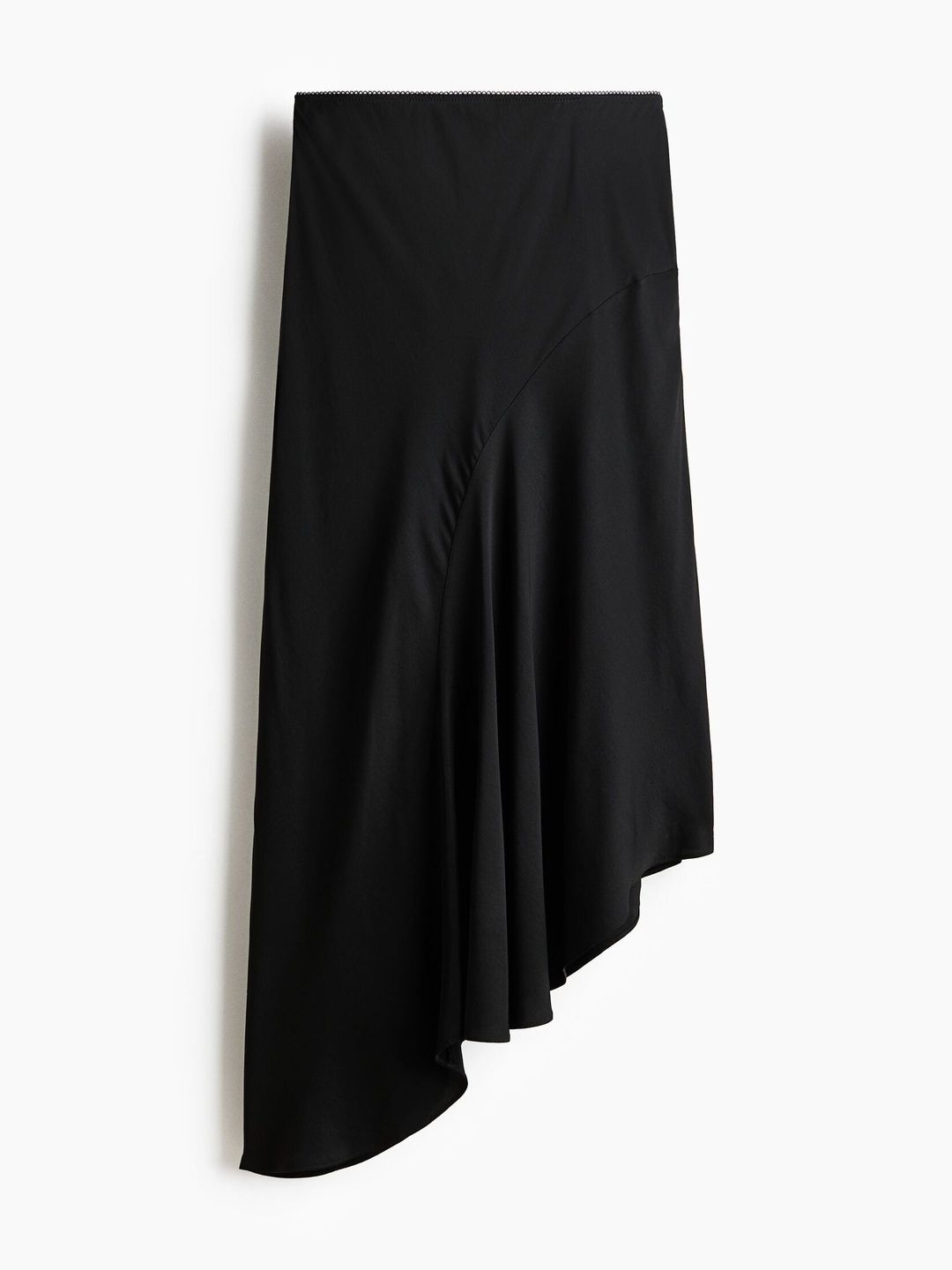 H&M Asymmetric Satin Skirt-picture-20