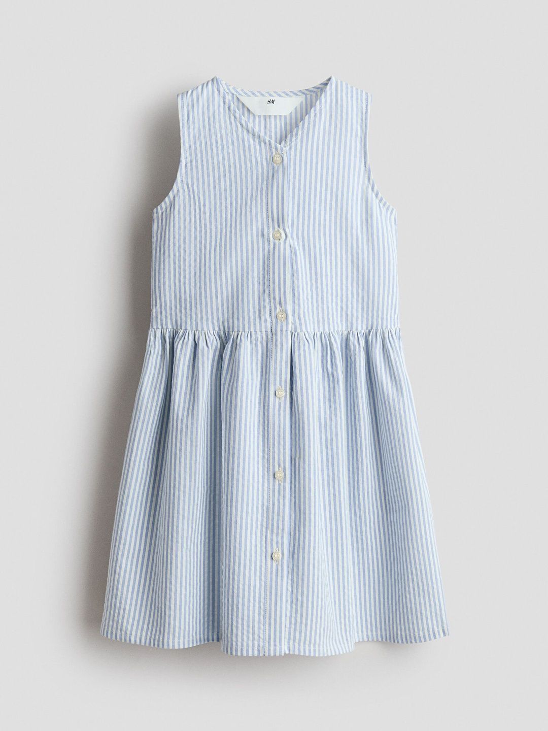 H&M Sleeveless Seersucker Dress-picture-55