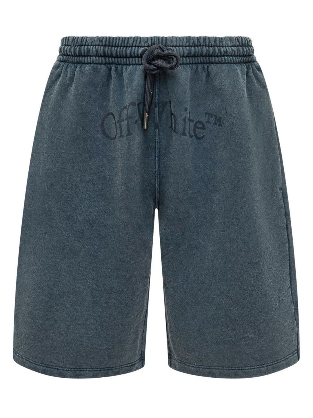 off-white Blue Logo Shorts-picture-42