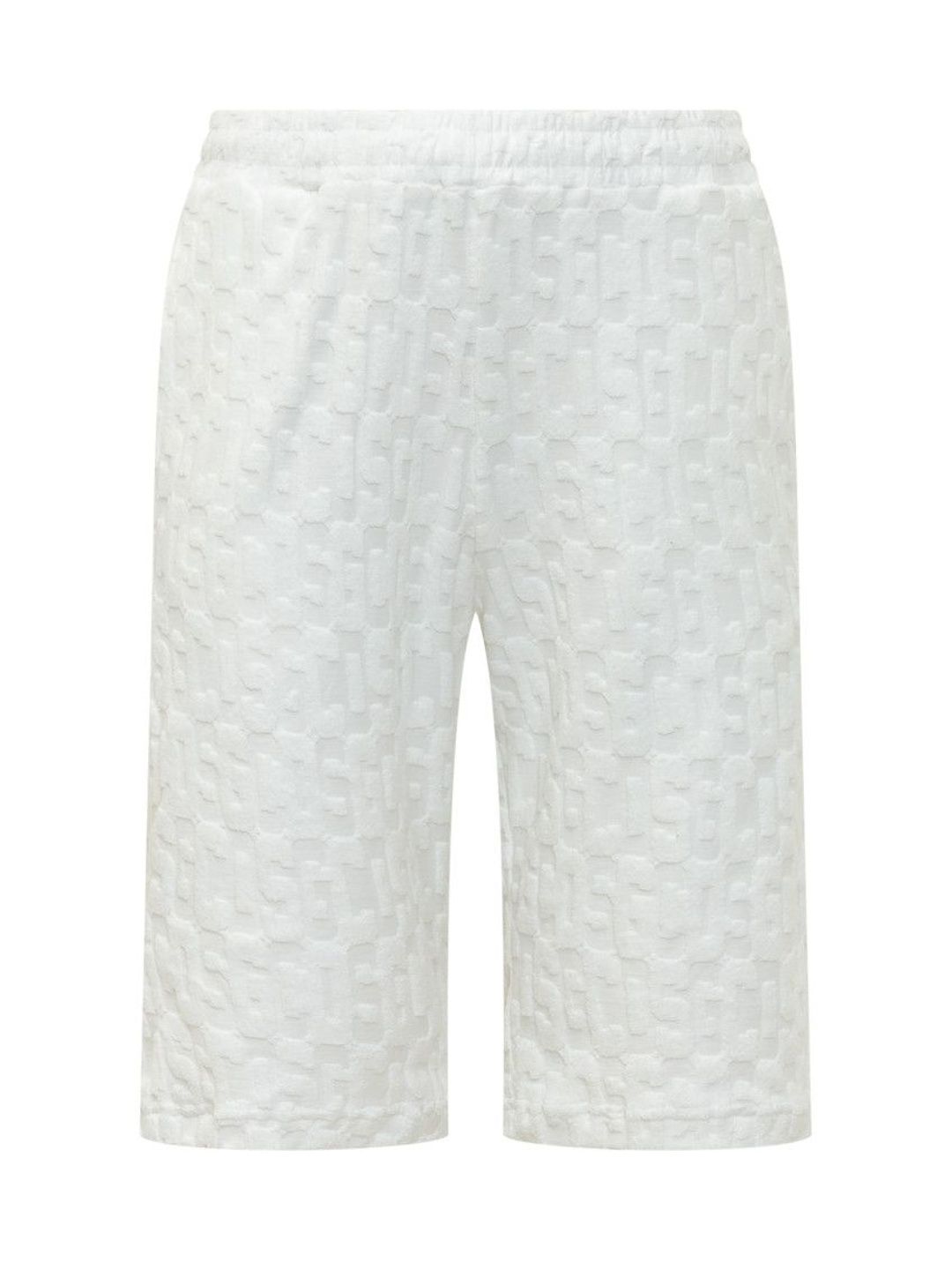 White Logo Shorts-image-22