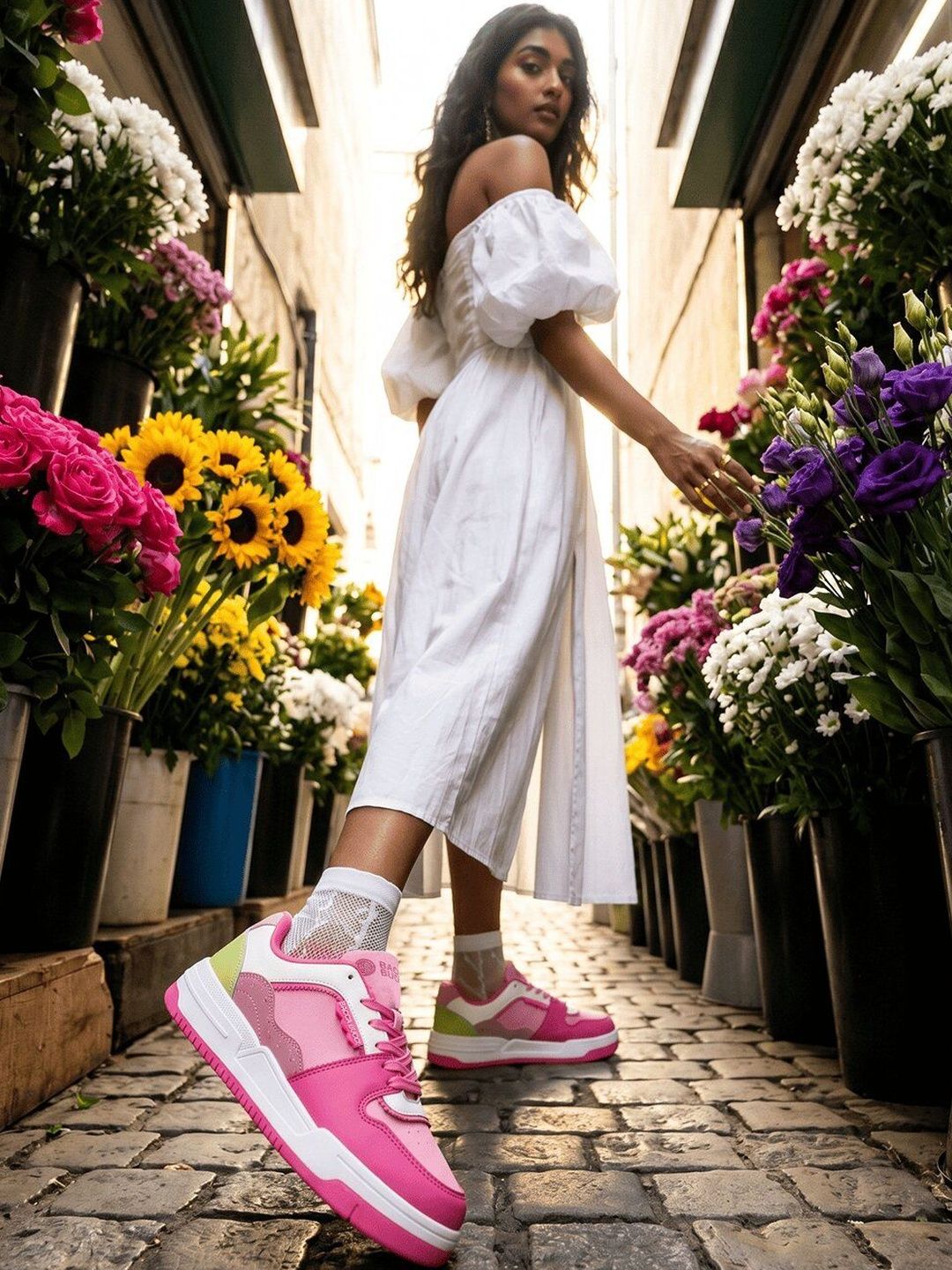 bacca bucci Women Colourblocked PU Sneakers-image-44