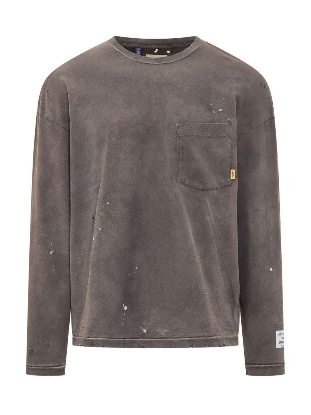Distressed Crew Neck T-Shirt-image-40