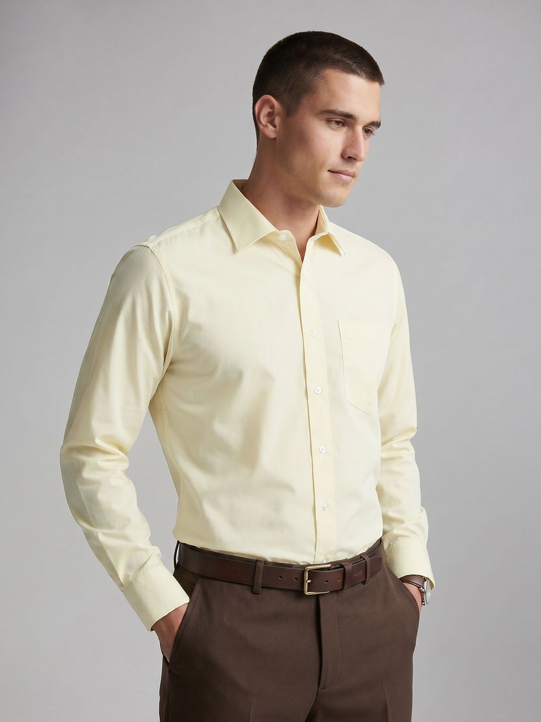 Van Heusen Slim Fit Formal Shirt-image-13