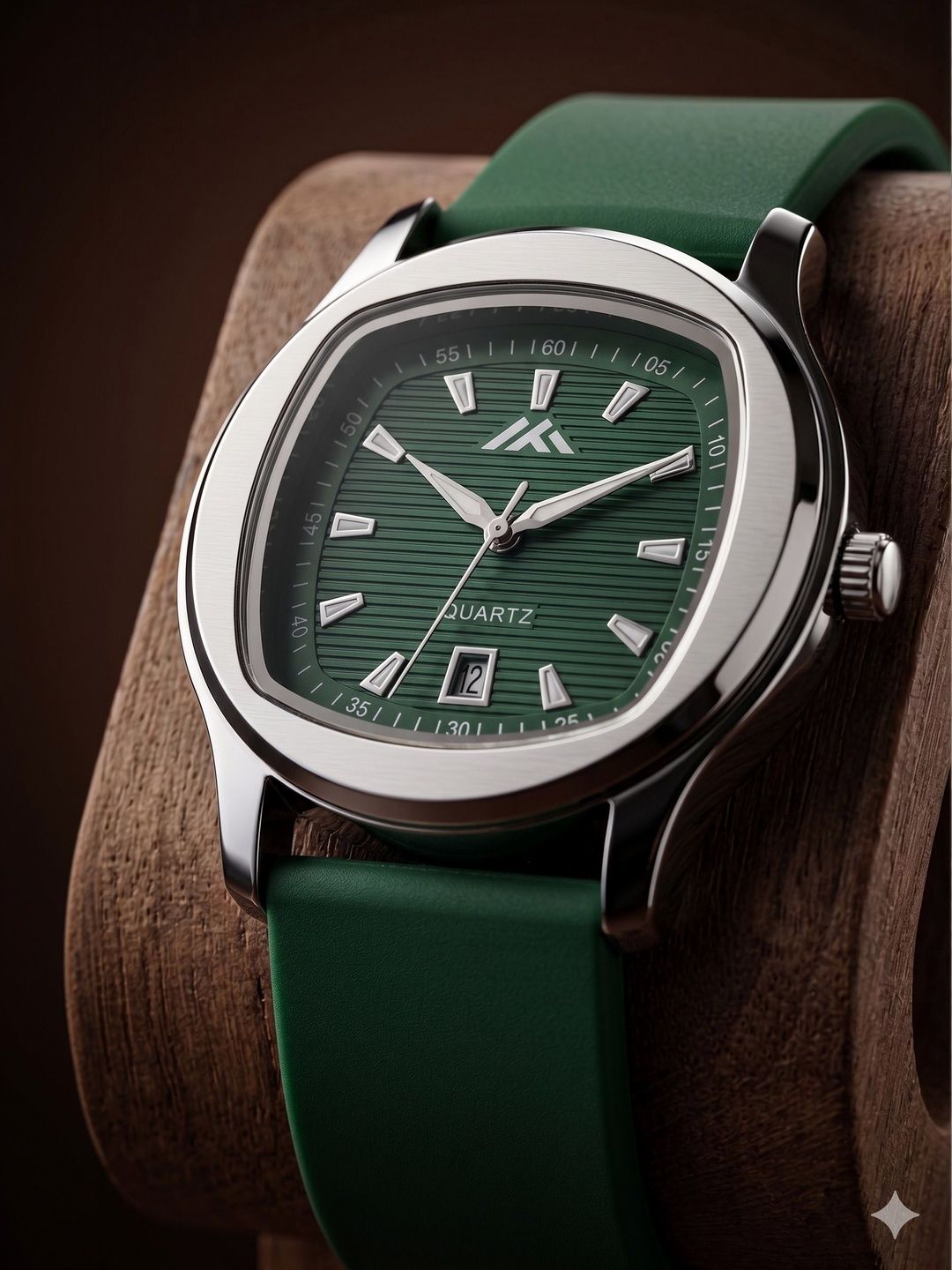 VIRAKTI Men Dial & Straps Analogue Date Aperture Watch MEN-28-GREEN-01 VIR-image-38