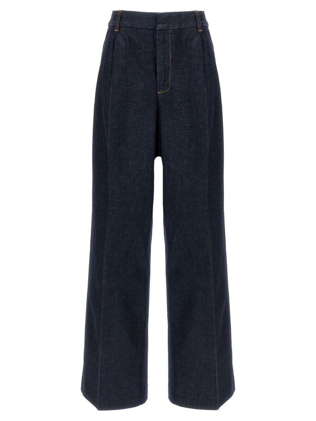 Blue Wide Leg Pants-image-14