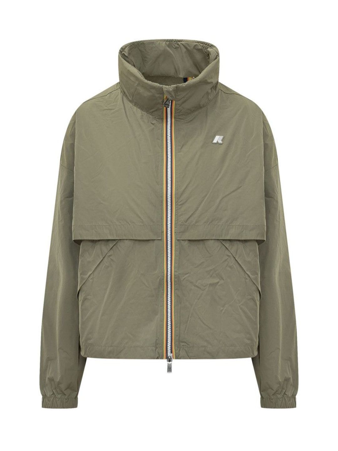 K-Way Women Olive Polyester Jackets-picture-32