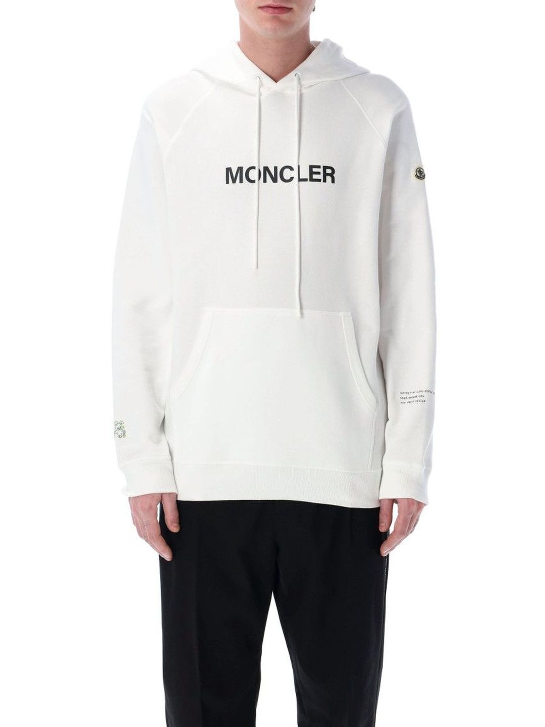 White Logo Hoodie-image-31