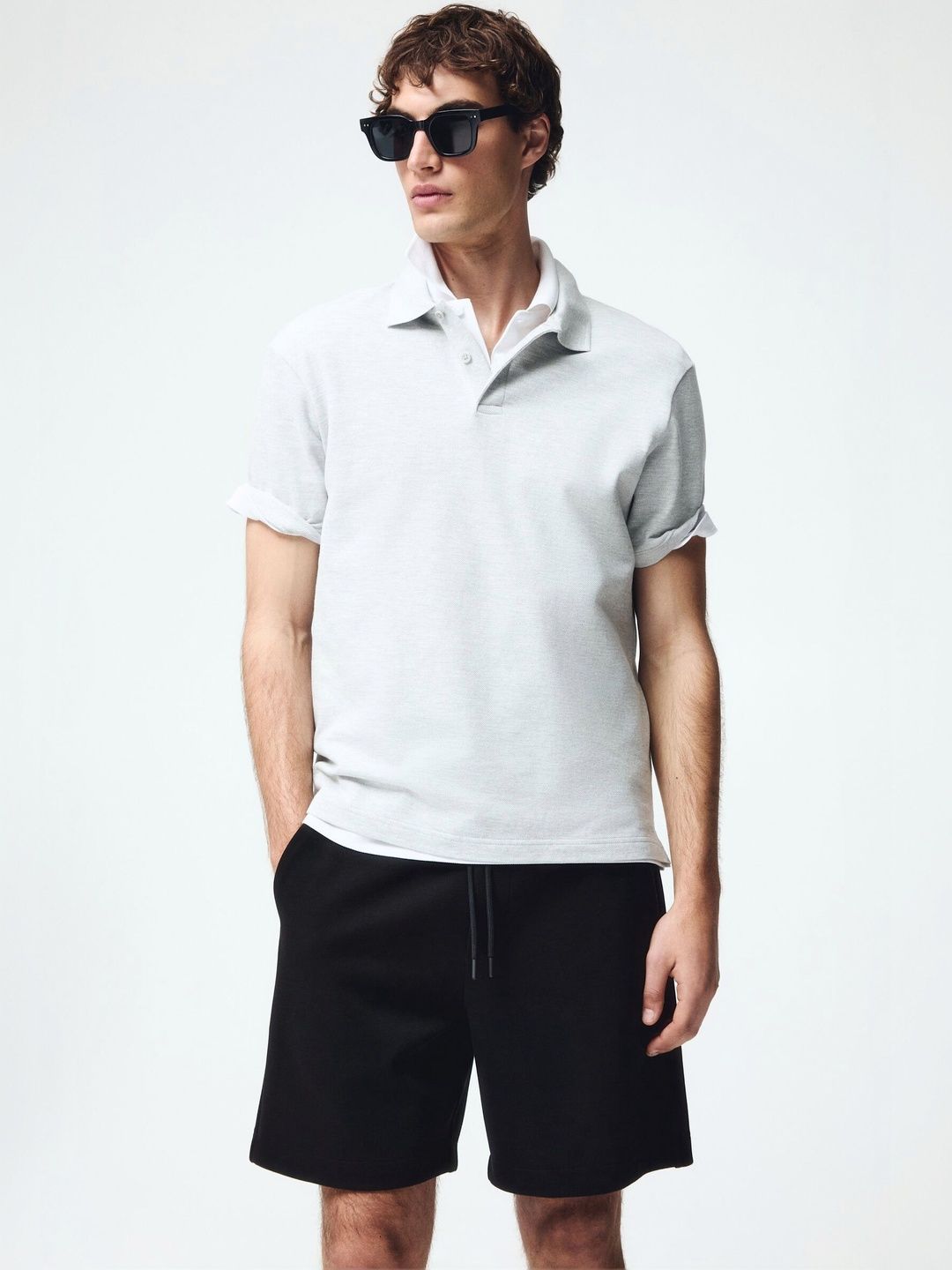 H&M Regular Fit Interlock Shorts-picture-24