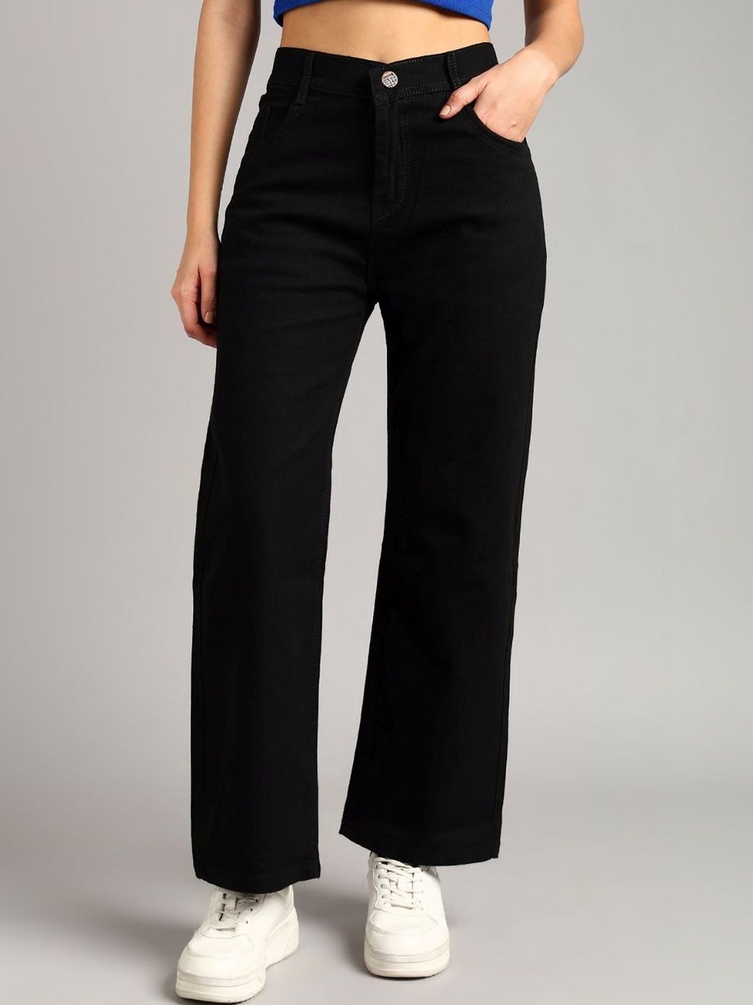Metronaut Women Classic Relaxed Fit Mid-Rise Jeans-picture-54