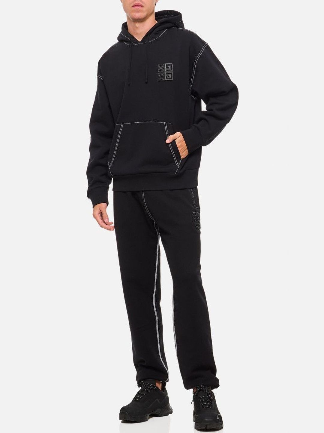 givenchy Black Elasticated Waist Sweatpants-picture-24