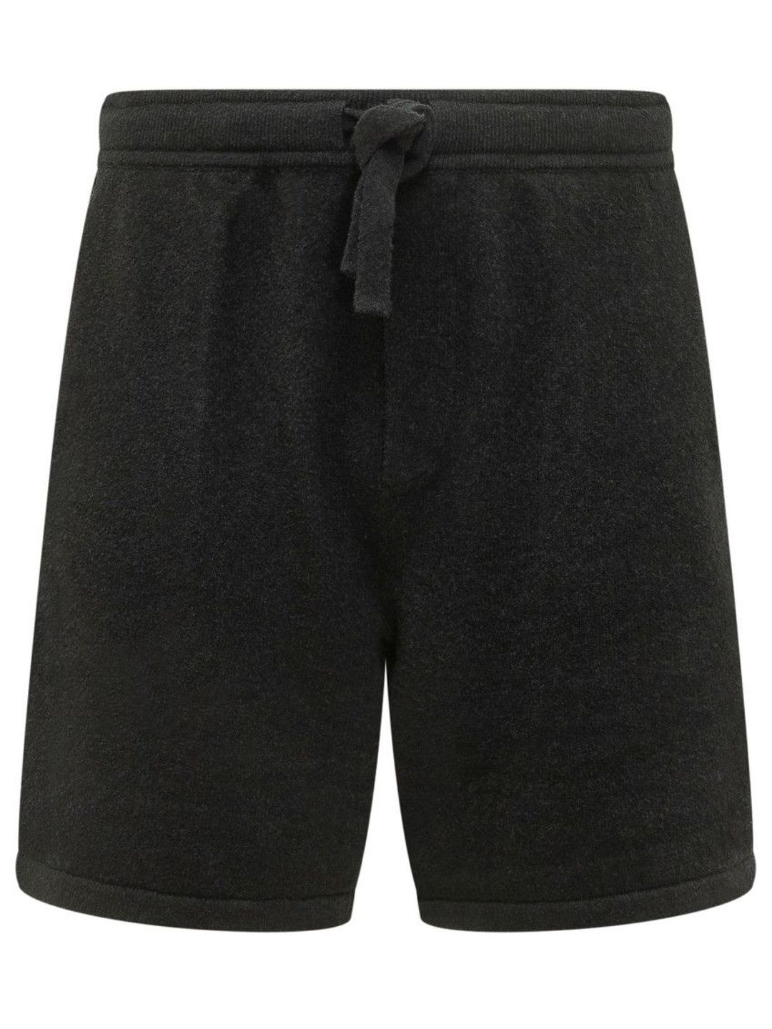 Black Solid Shorts-image-29