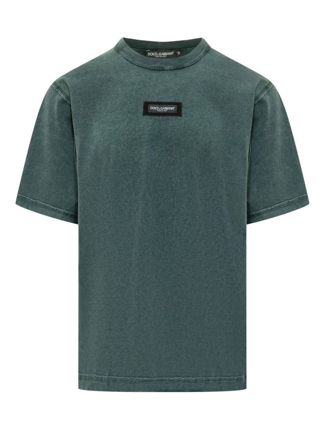 dolce & gabbana Green Crew Neck T-Shirt-picture-12