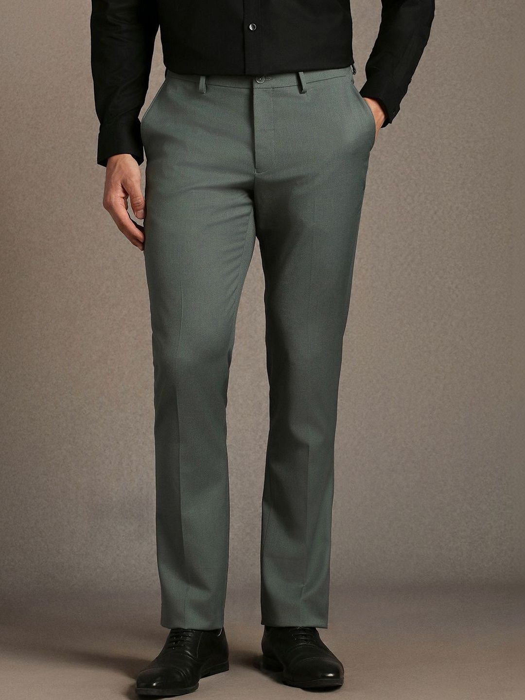 Louis Philippe Men Slim Fit Trousers-picture-31