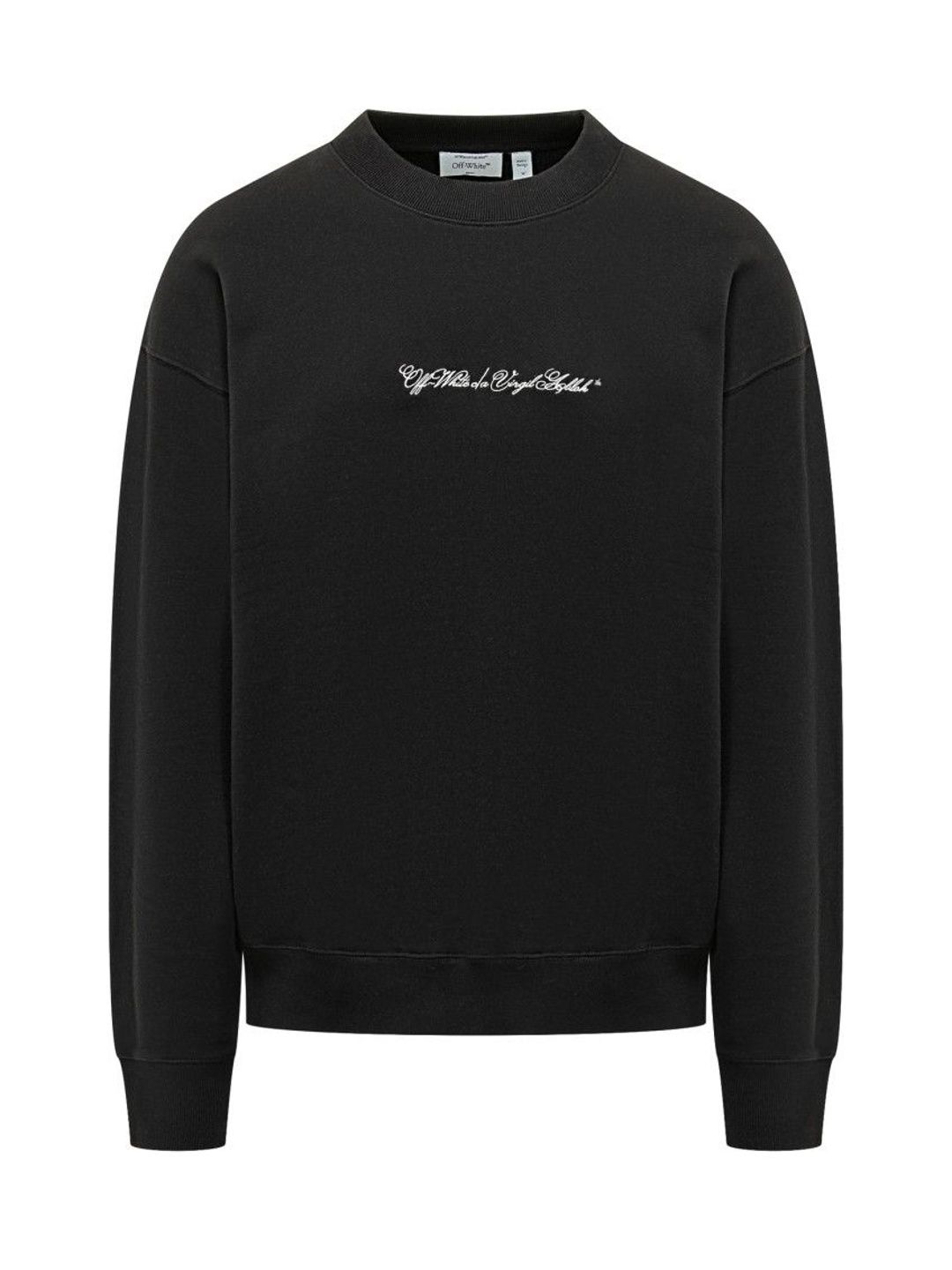 off-white Black Crew Neck Sweatshirt-picture-47