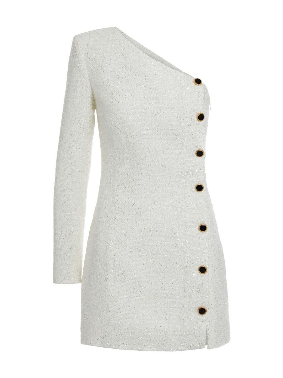 Alessandra Rich Women White BLENDED Dresses-image-37