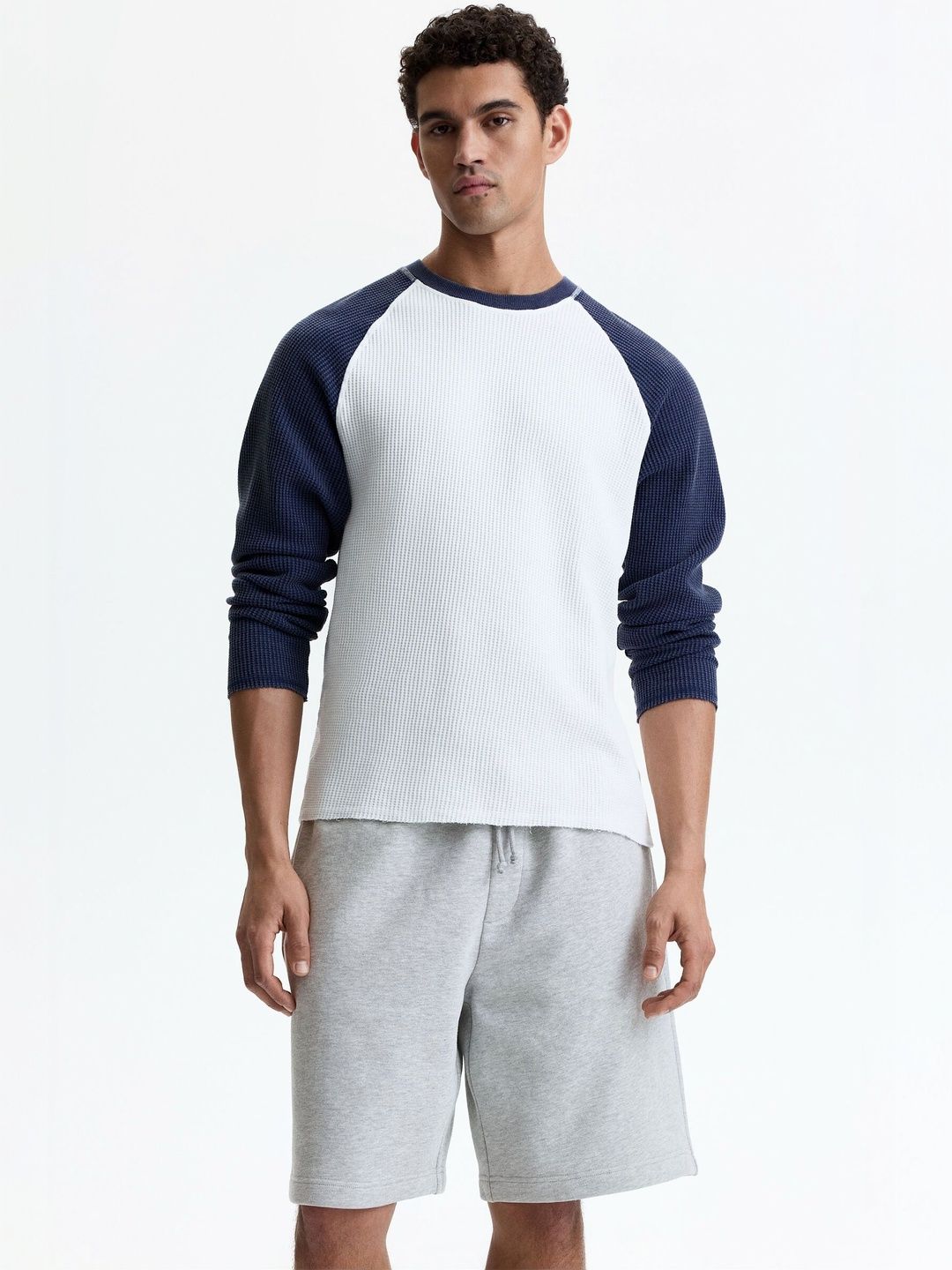 H&M Relaxed Fit Cotton Shorts-image-14