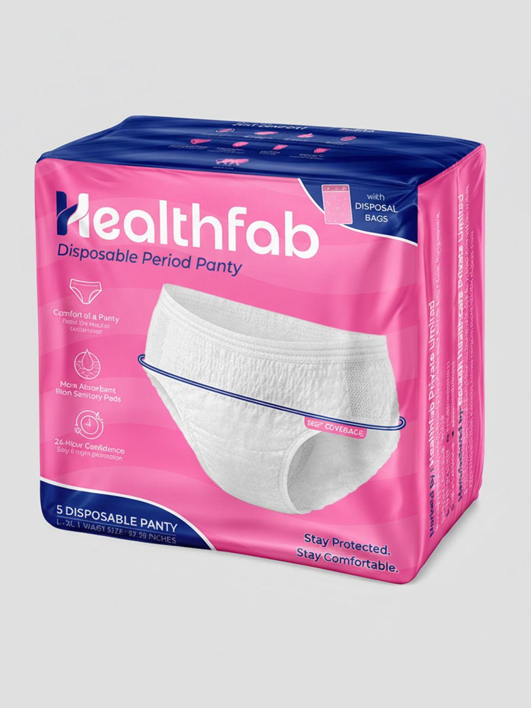 HealthFab The Fabulous you Women Leak-Proof Assorted Period Briefs-picture-13