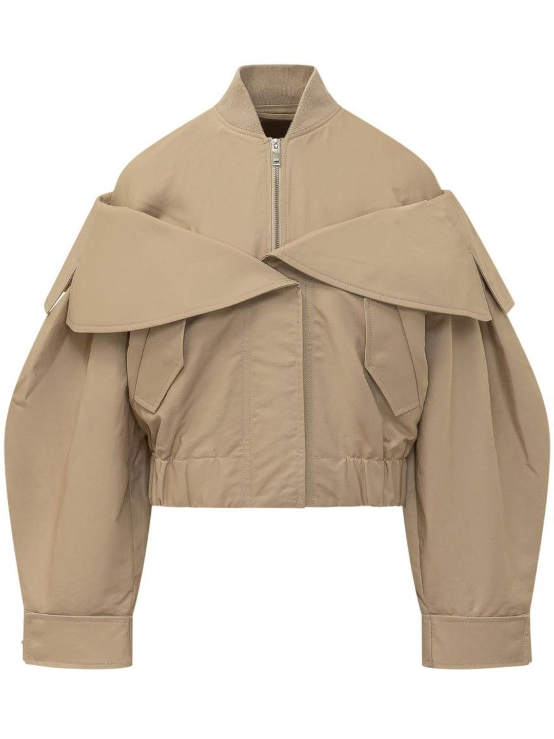 Ganni Women Beige Cotton Jackets-picture-39