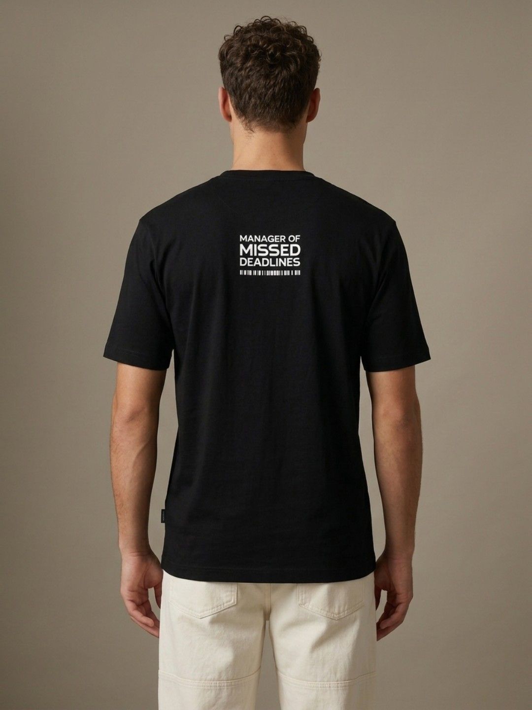 glitchez Men Typography Relaxed Fit T-shirt-picture-33
