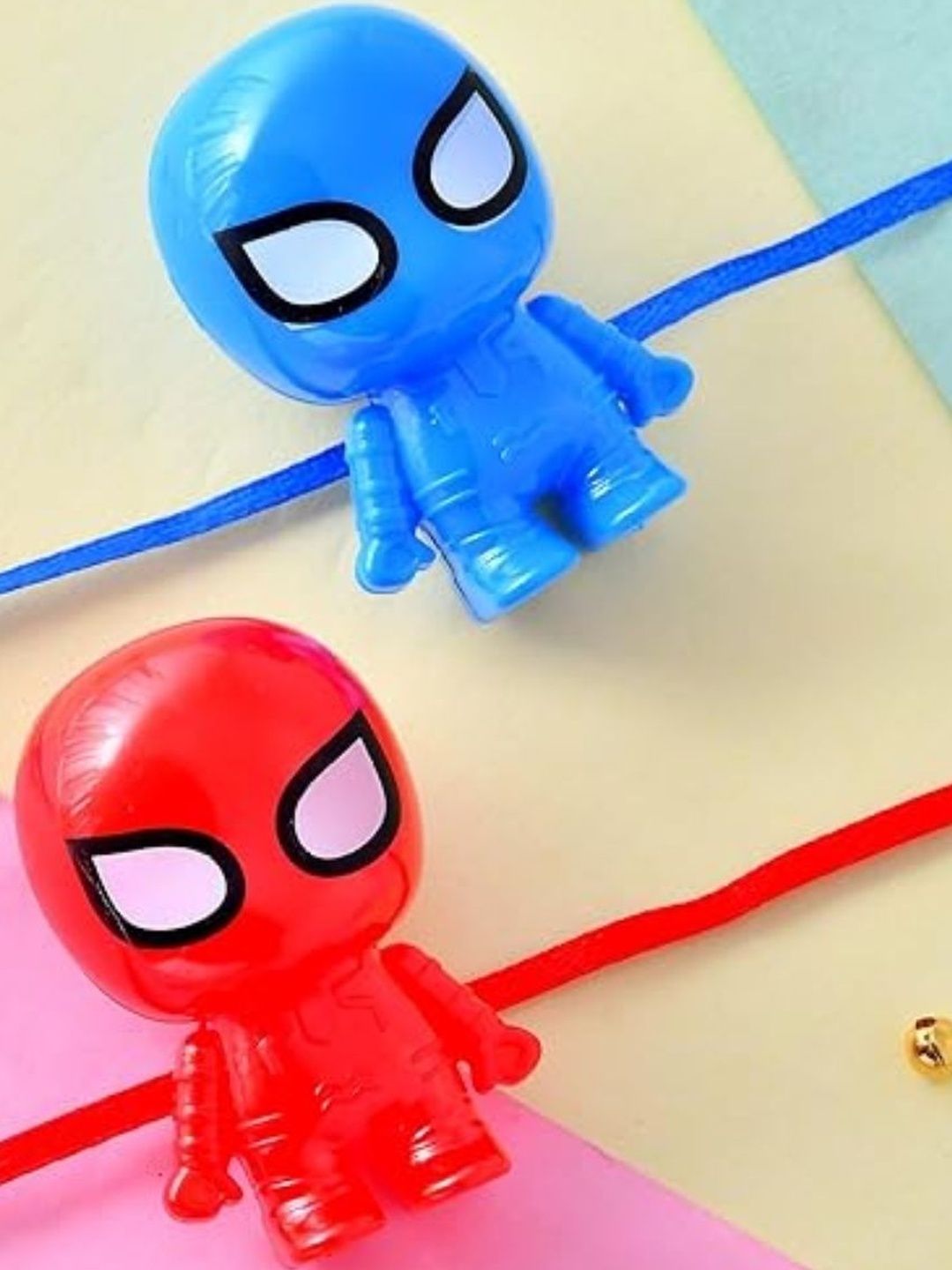 CraftVatika Kids Set of 2 Superhero Cartoon with Greeting Card and Tilak Set-picture-17
