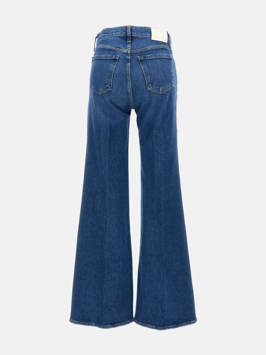 Blue Flared Jeans-image-11