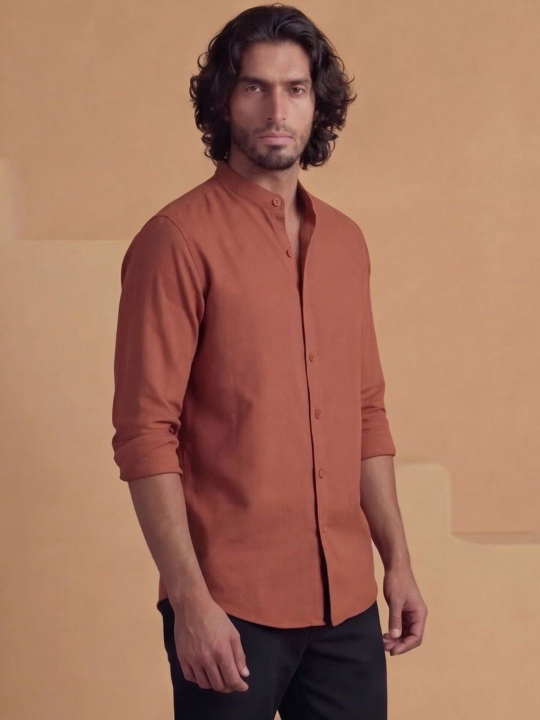 HOPE House of Pure Eco Men Classic Casual Shirt-image-23