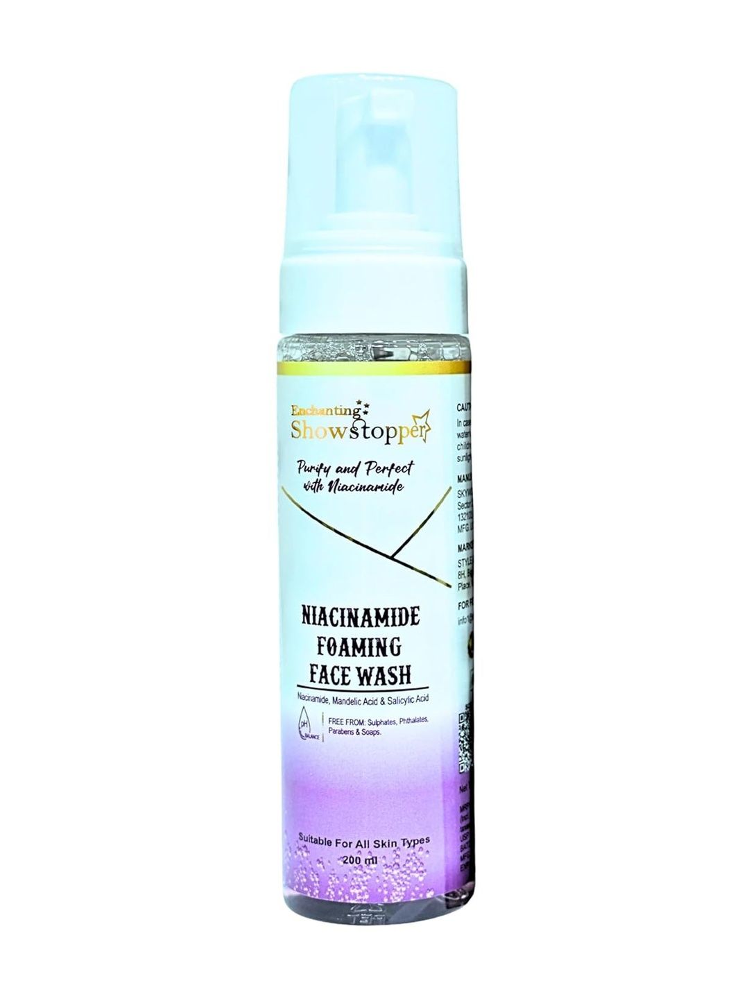 ENCHANTING SHOWSTOPPER Niacinamide Foaming Face Wash - 200 ml-picture-15