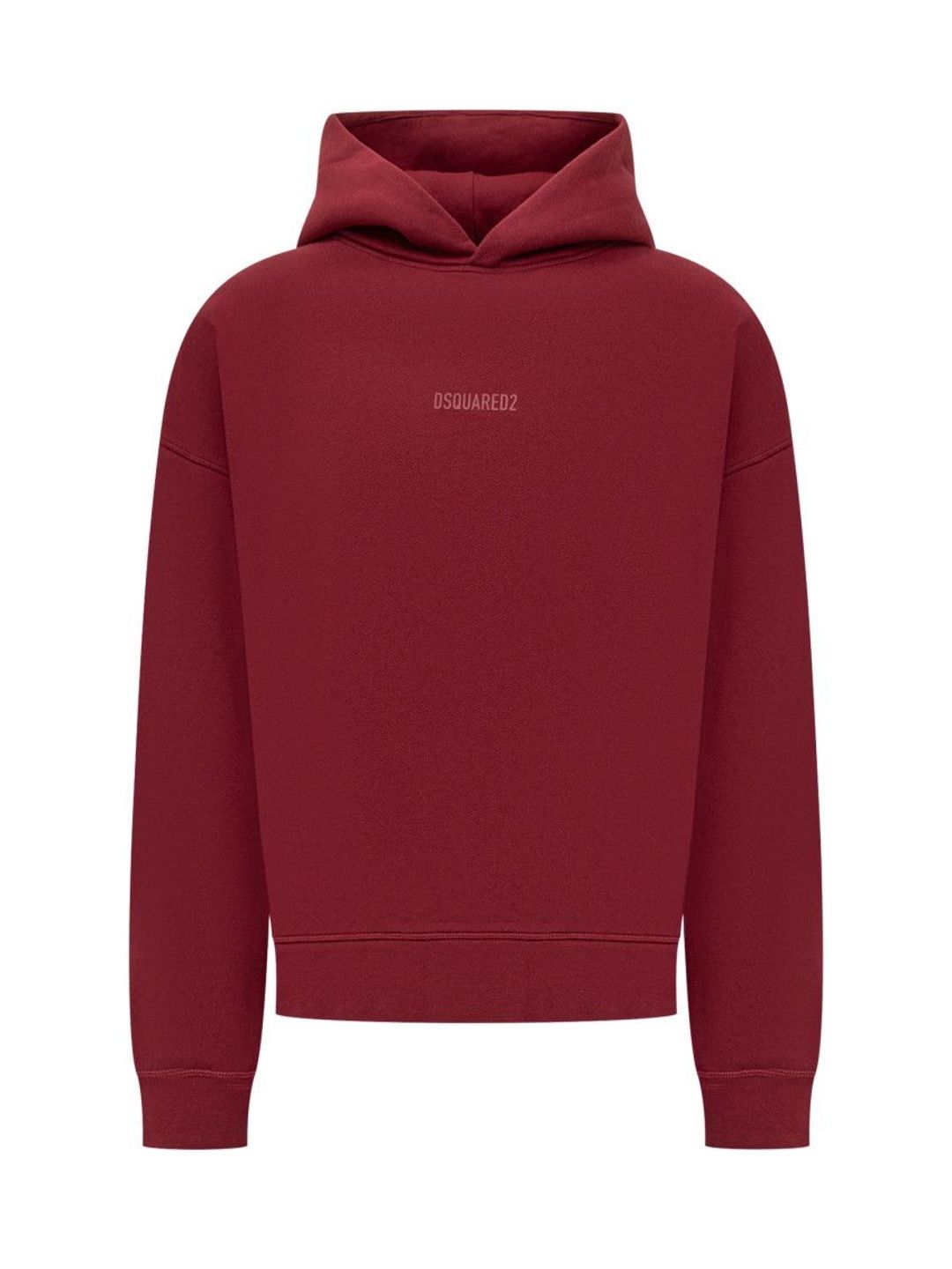 dsquared2 Red Solid Hood Sweatshirt-picture-10