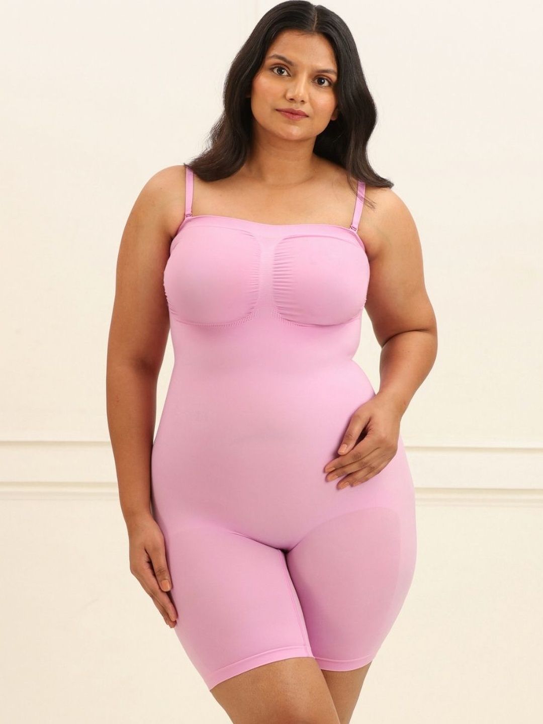 Underneat Women Seamless Sculpting Strapless Butt Lifting Bodysuit with Anti Slip Grip-picture-37