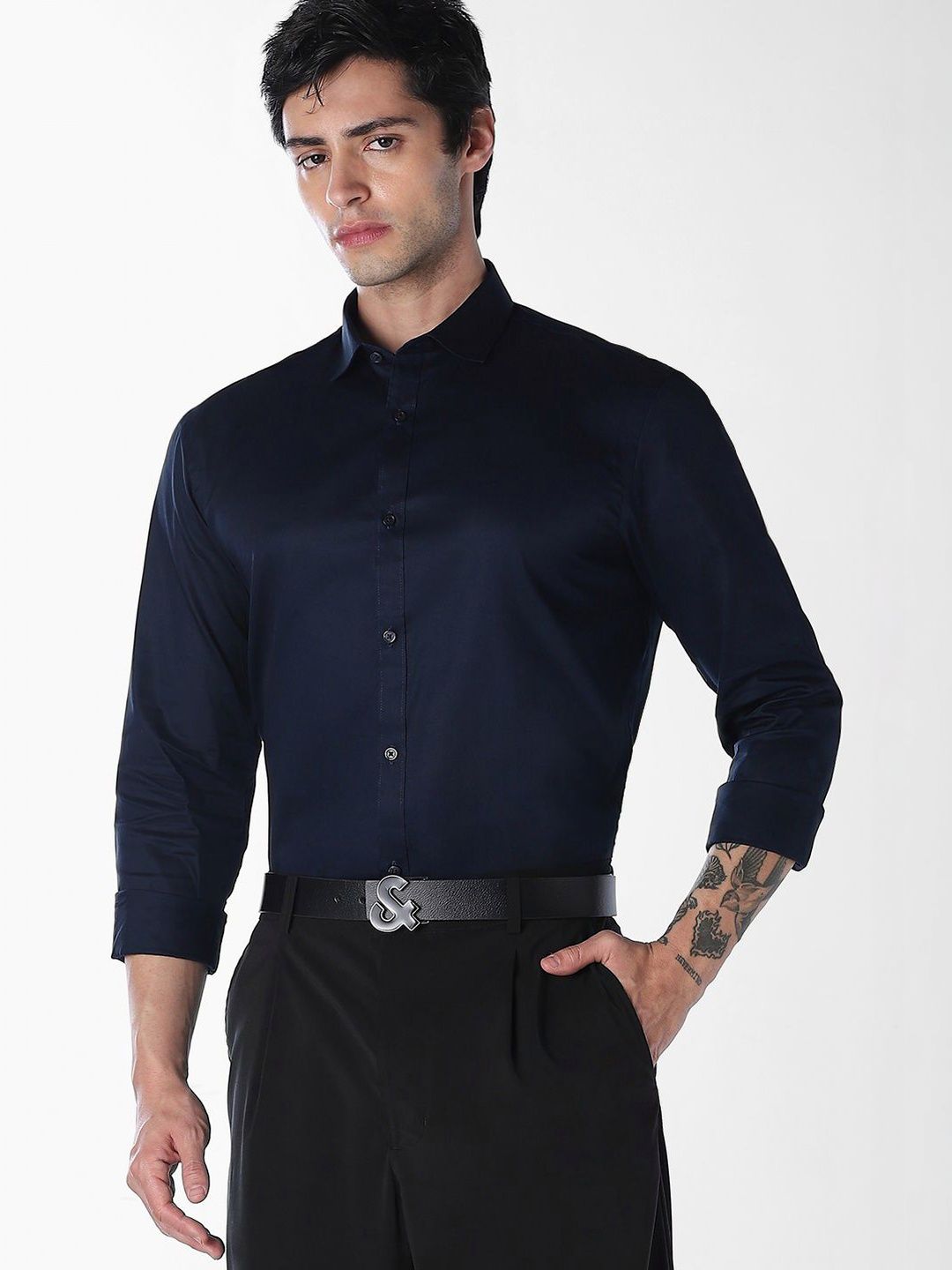 Jack & Jones Men Slim Fit Formal Shirt-picture-28