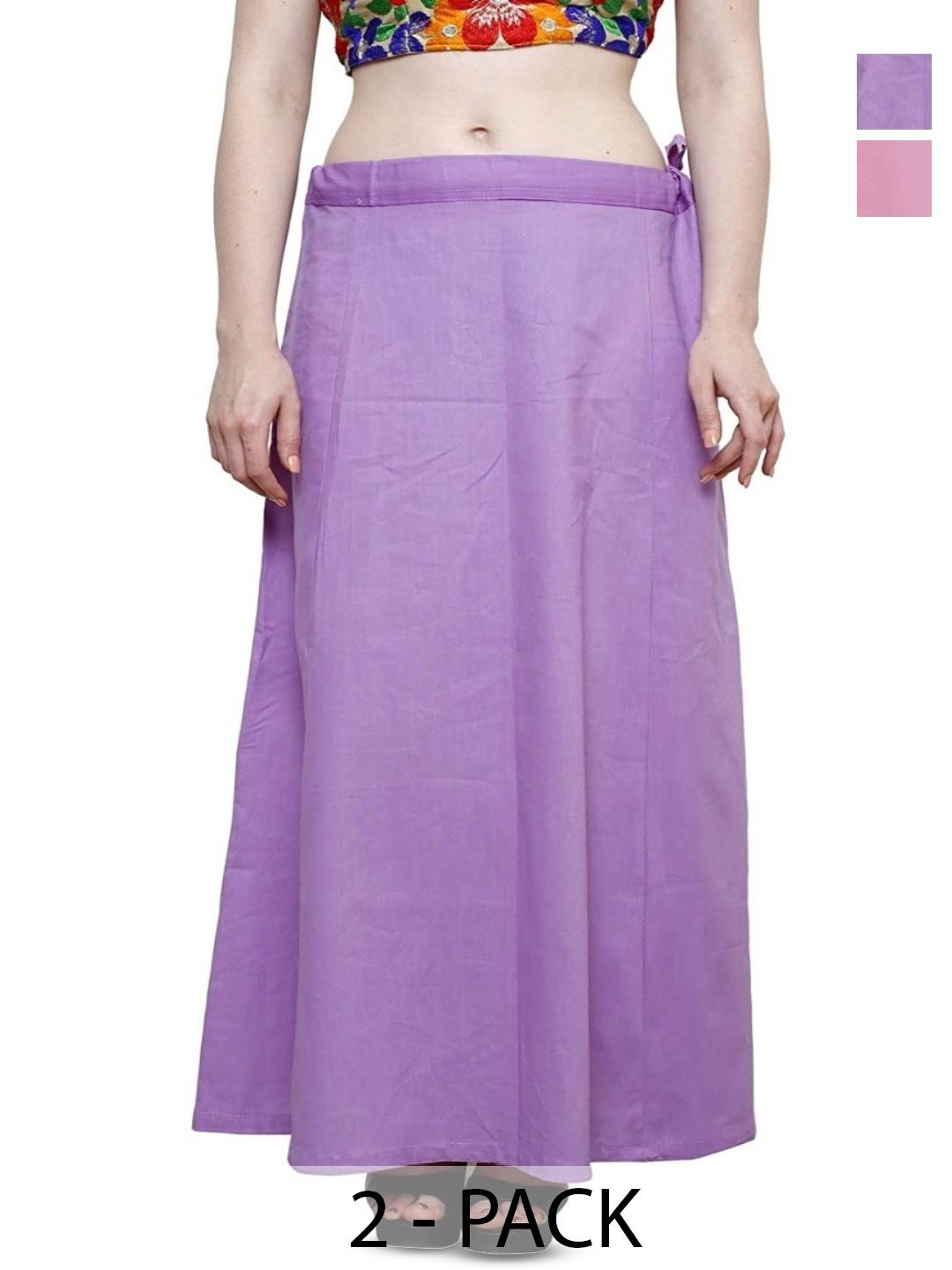 Guddan Pack Of 2 Mid-Rise Saree Shapewear-picture-24