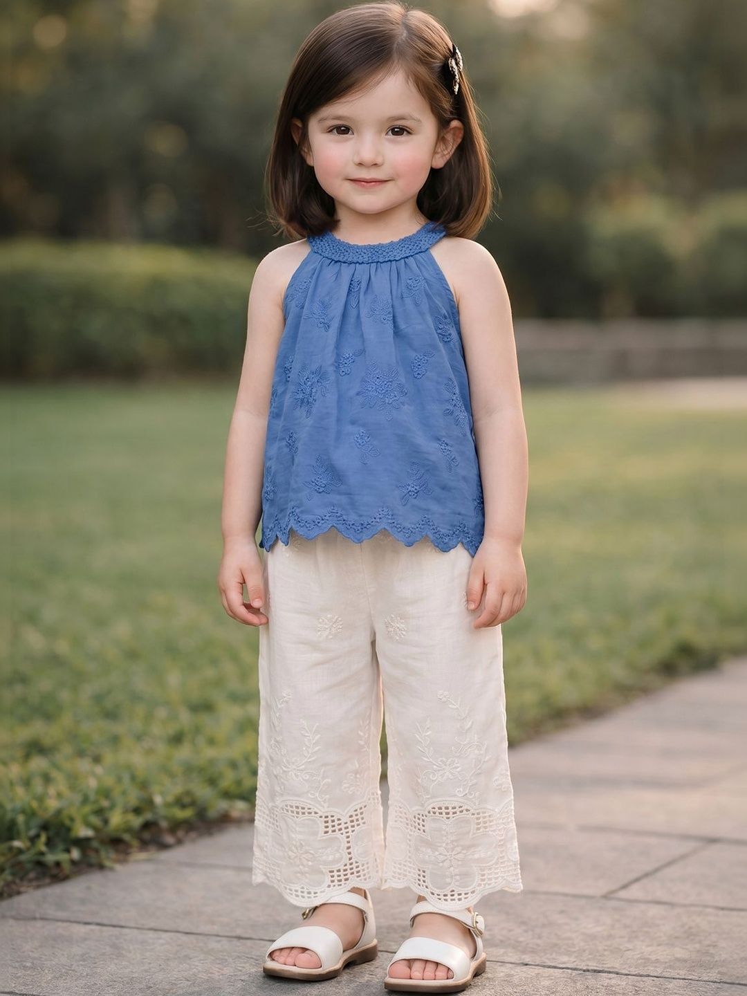 FOREVER FRIDAY Girls Top with Trousers-image-10
