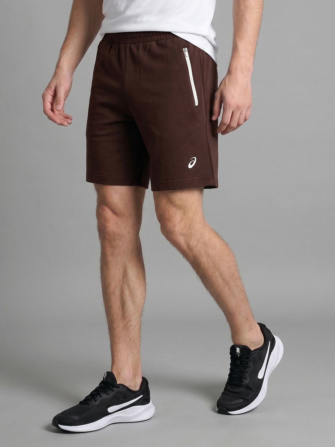 ASICS Men CONTRAST ZIP 9IN Training or Gym Sports Shorts-image-31