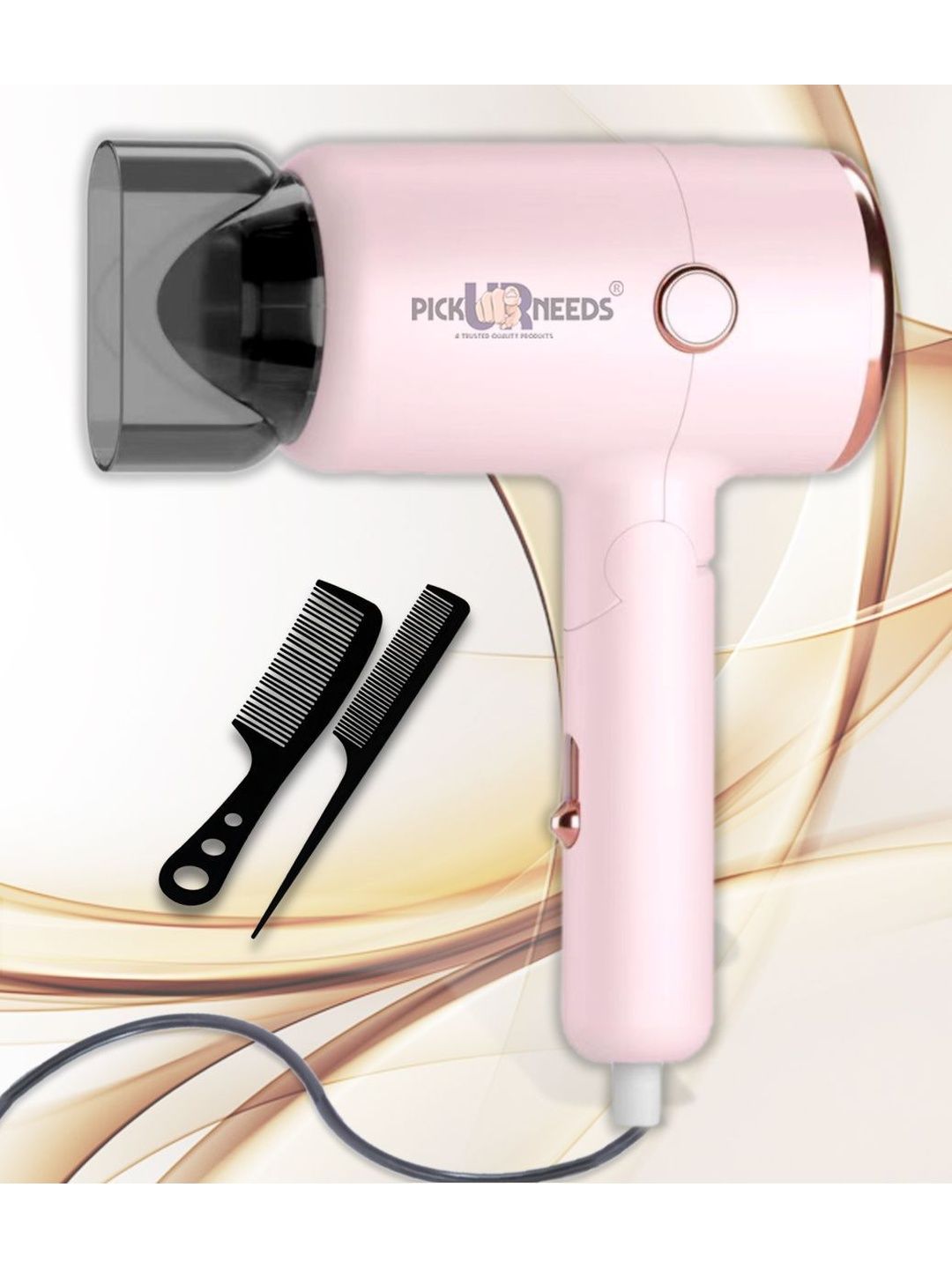 Pick Ur Needs Hot & Cold Foldable Hair Dryer 2000W - HD003-image-37