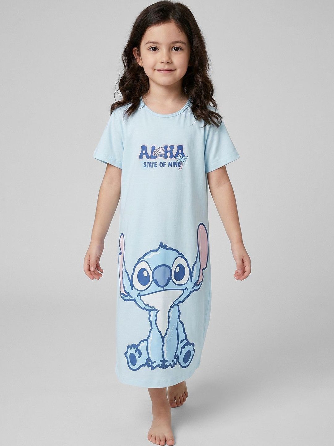 R&B Girls Printed Nightdress-picture-35