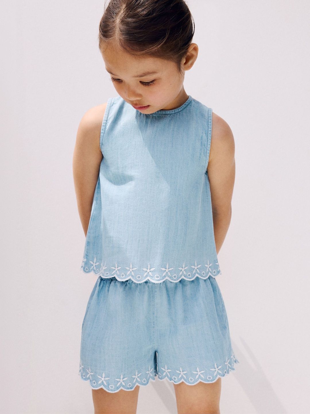 Mango Kids Girls Floral Embroidered Regular Top-picture-51