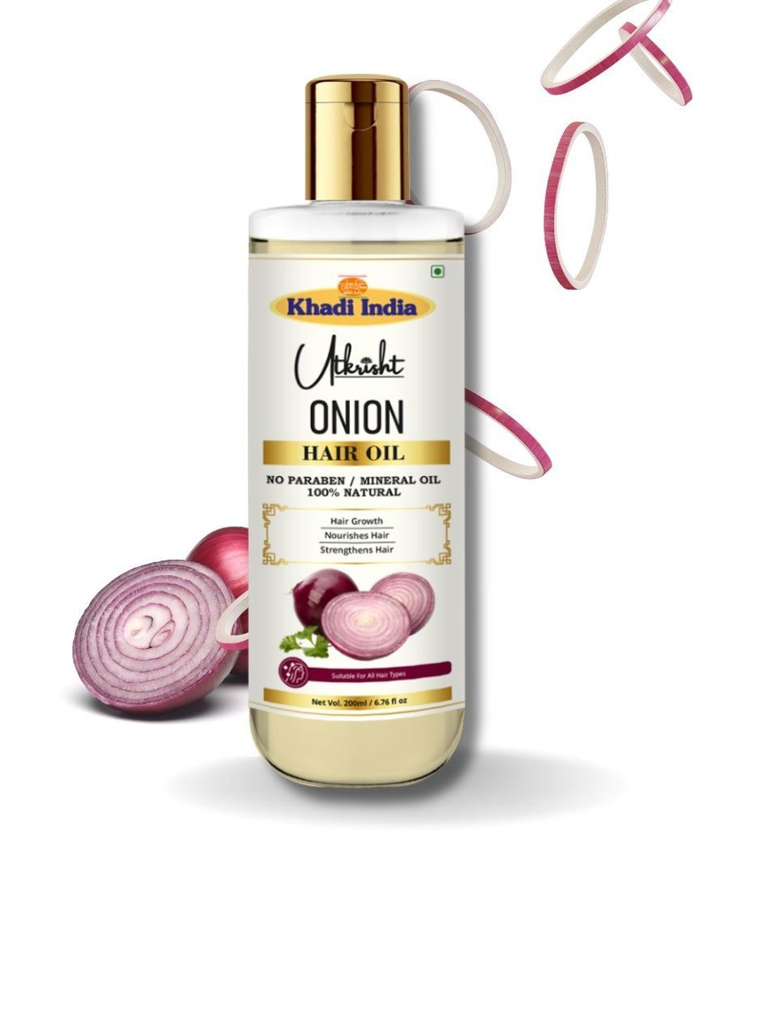 Utkrisht Onion Hair Oil For Hair Growth - 200 ml-image-29