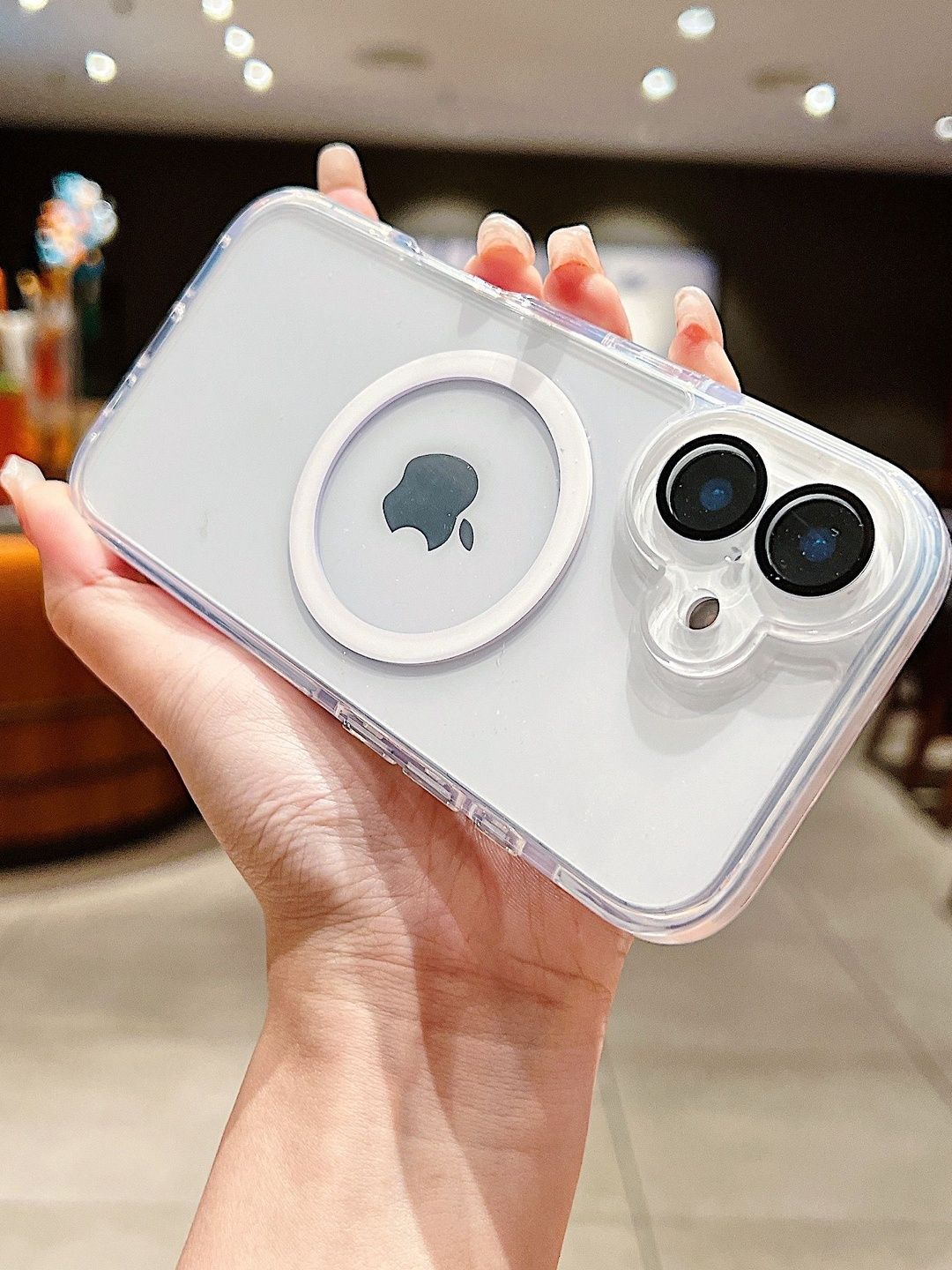 Luxury Kase Solid Printed iPhone 16 Back Case Mobile Accessories-picture-27