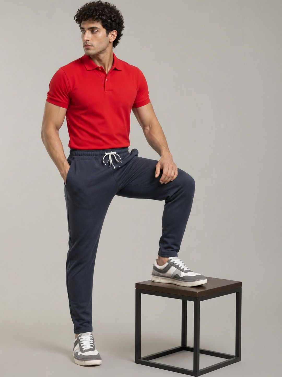 MaverIQ Men Regular Fit Training Track Pants-picture-27