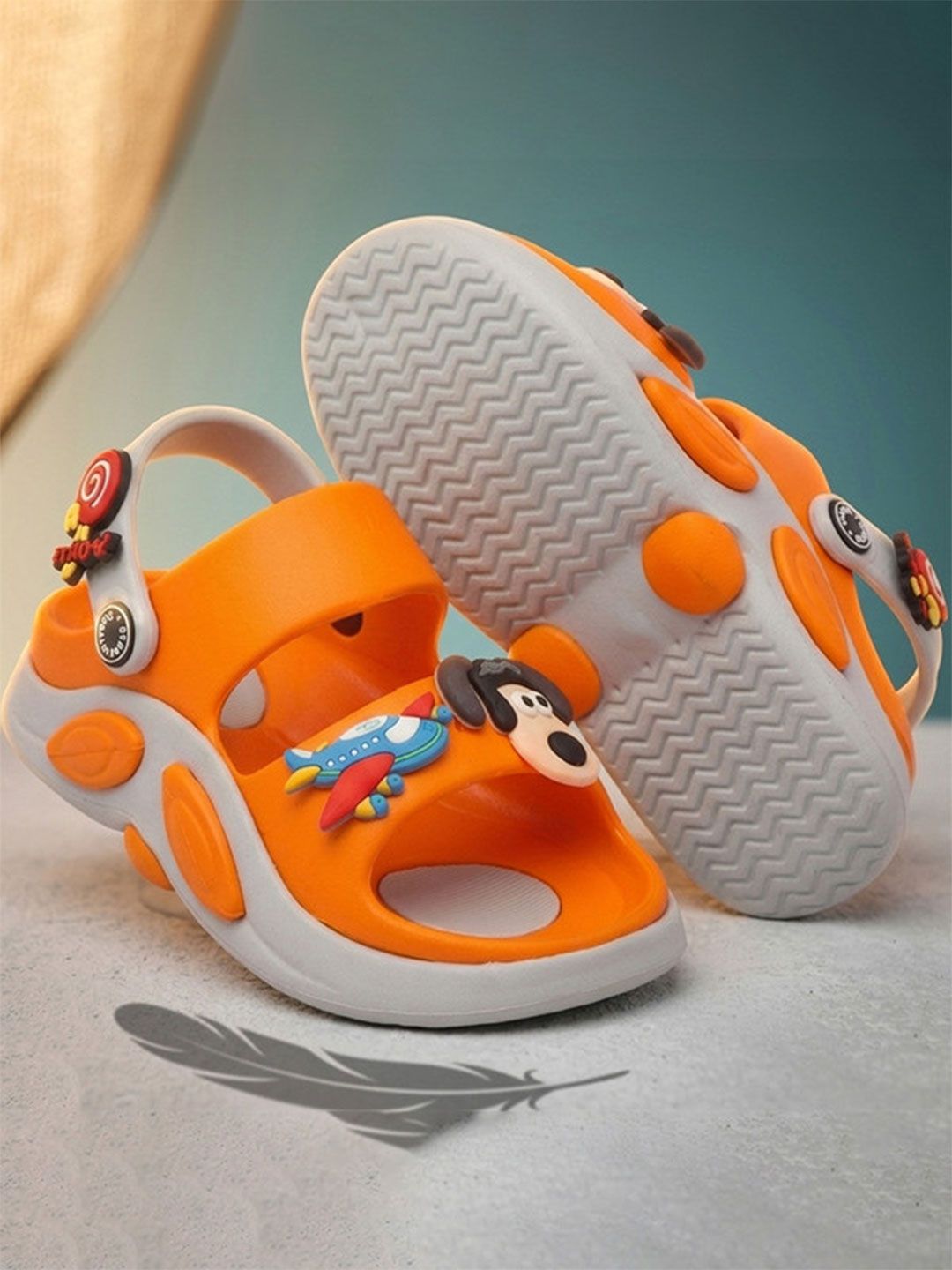 ELECANT Unisex Kids Comfort Sandals-picture-19