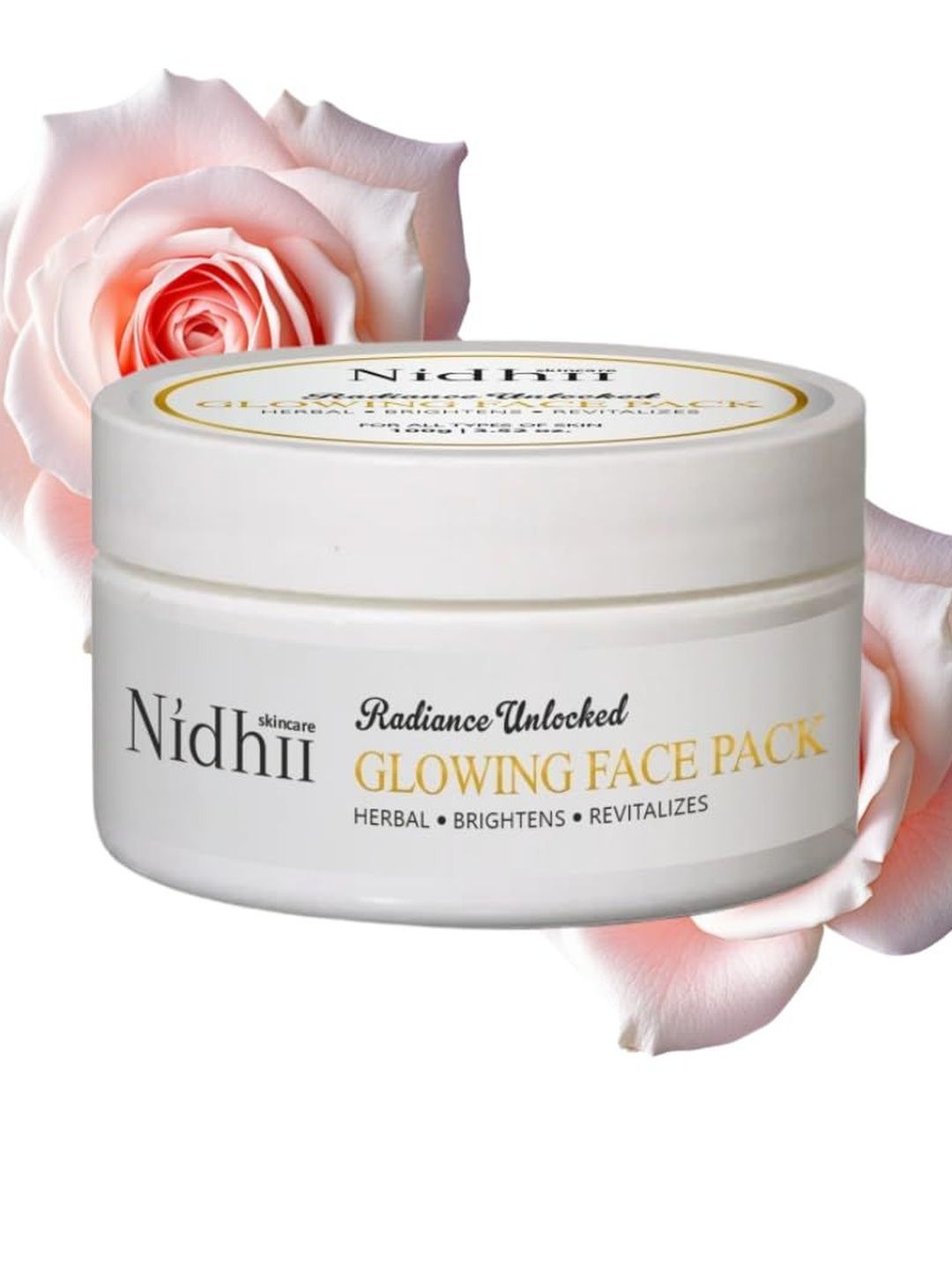Nidhii Skincare Herbal Glowing Face Pack With Multani Mitti - 100 g-picture-11